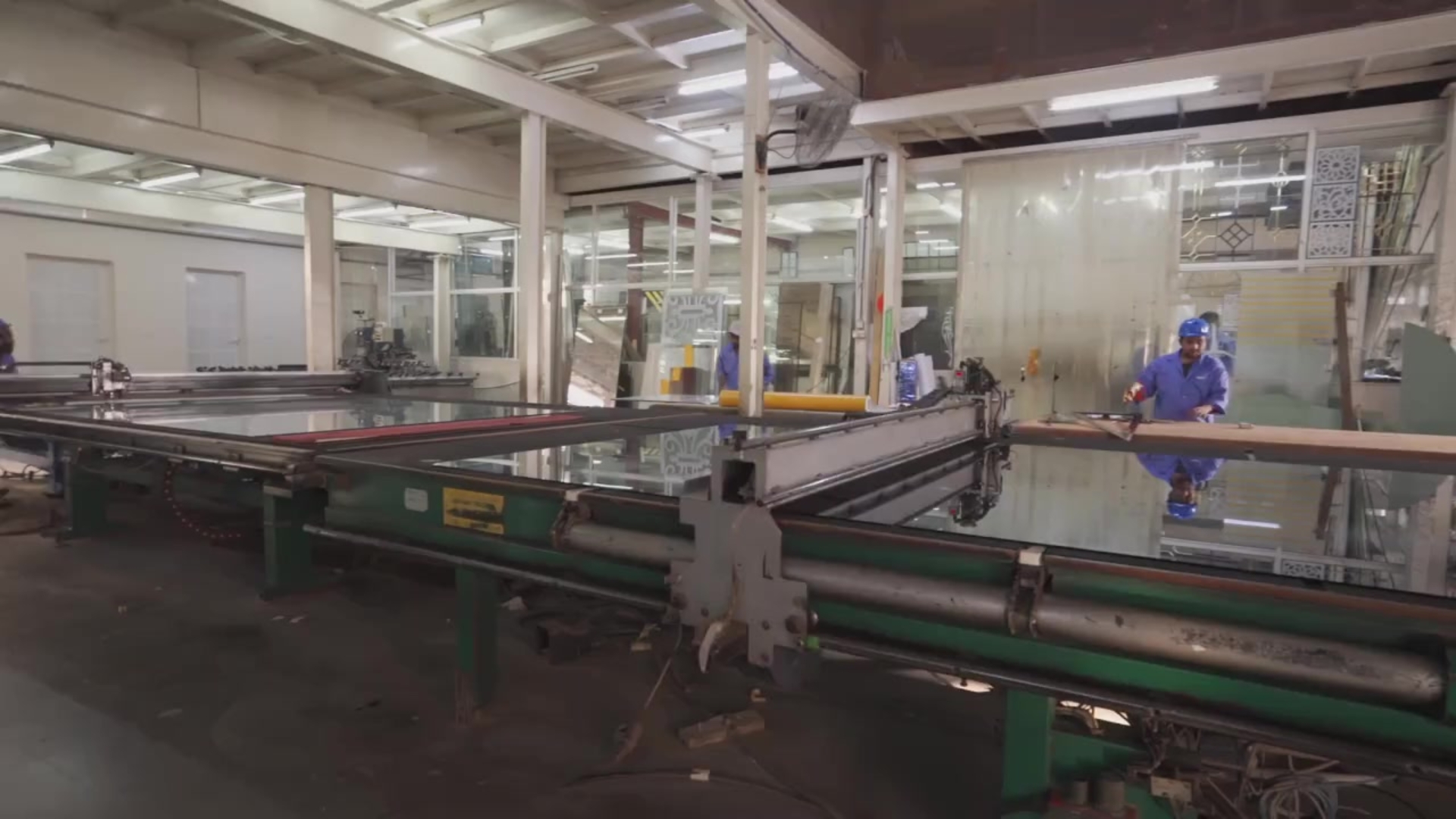 slim curtain wall system in Qatar